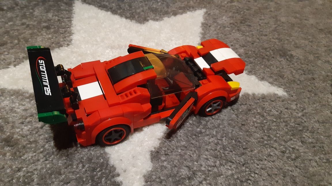 Klocki ferrari autko nie LEGO