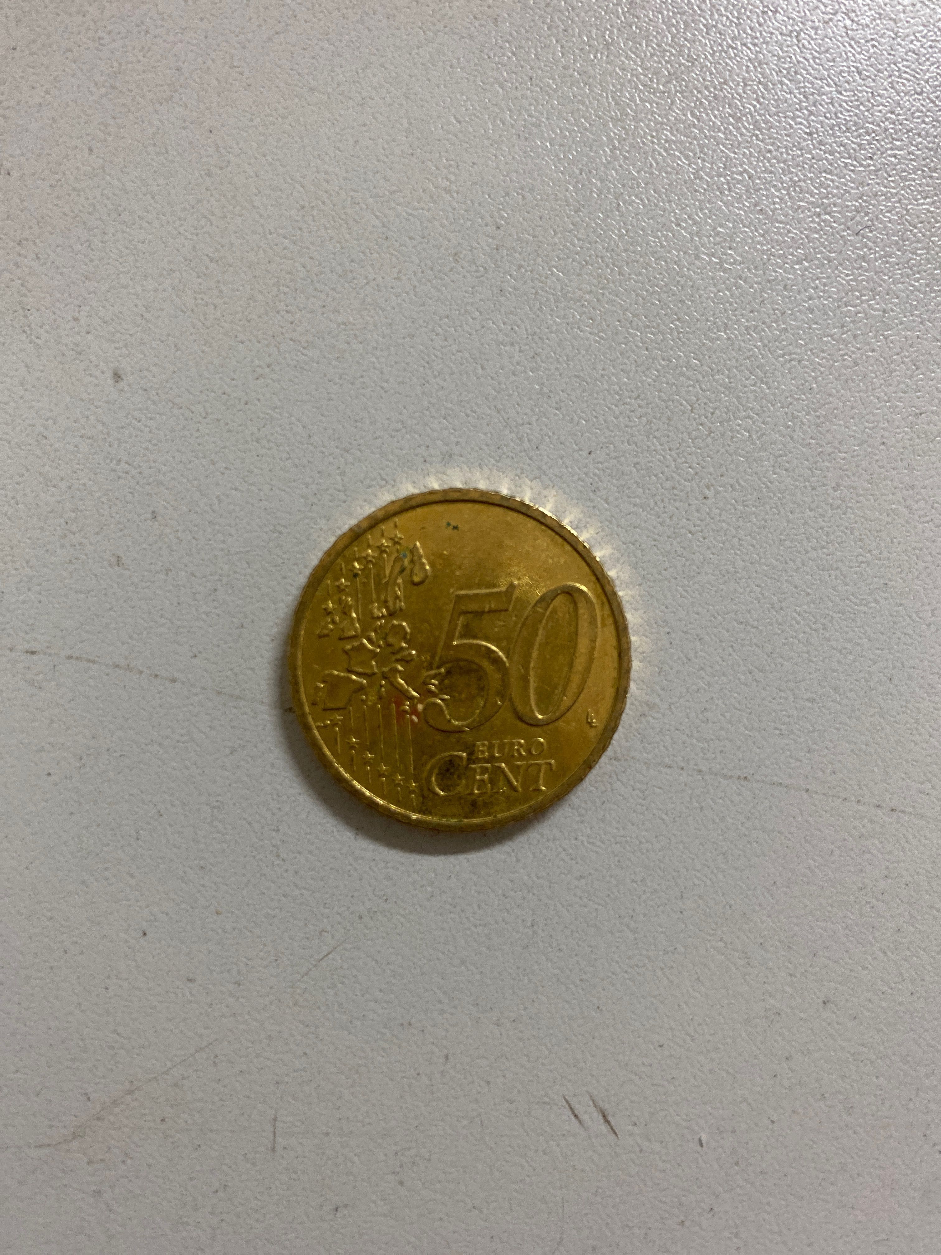 Moeda de coleção de 0,50€