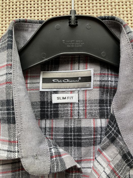 Ciepła Koszula młodzieżowa slim M