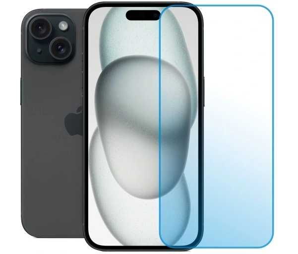 Pancerne etui clear case anti-schock do iPhone 15 + szkło hartowane 9h