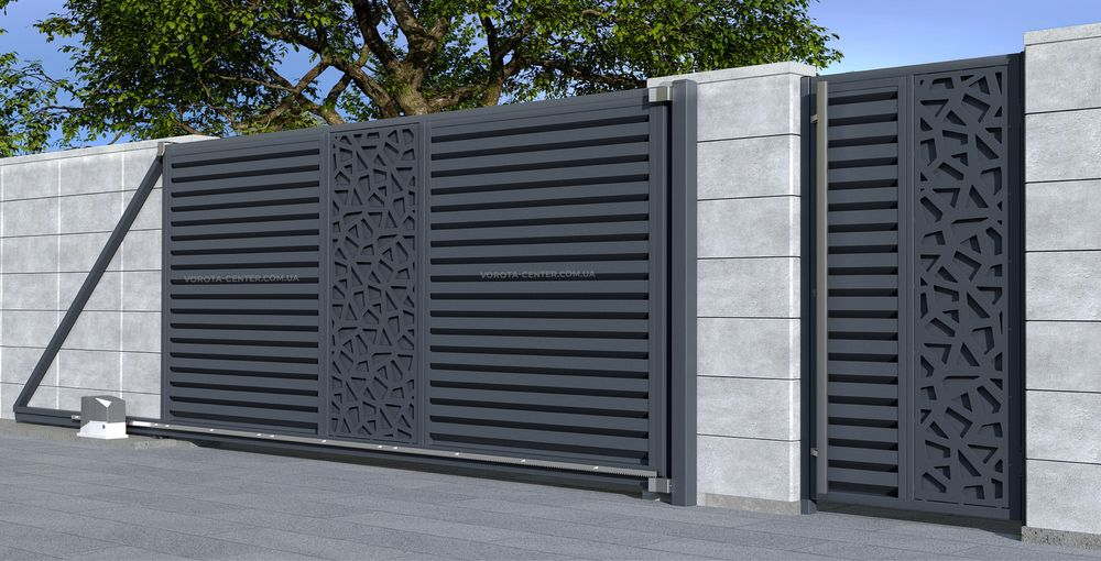 Відкатні ворота від виробника