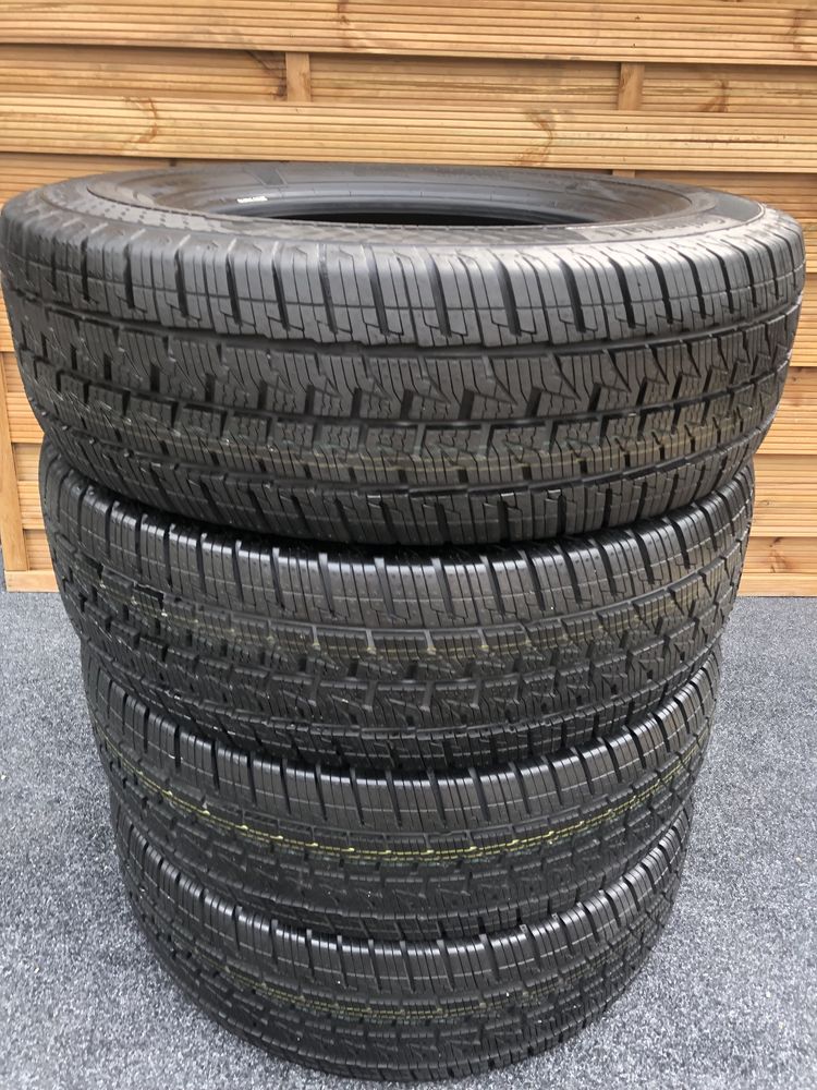 Nowe opony caloroczne continental 225/75/16 cp  camper