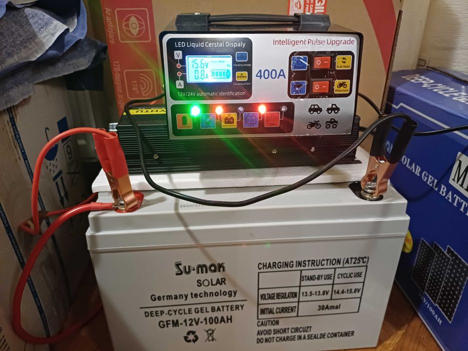 Автоматическое импульсное зарядное устройство