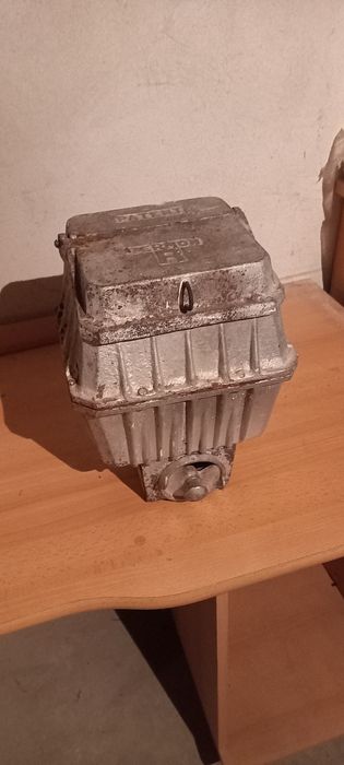 Stary żeliwny piecyk patent Thermo