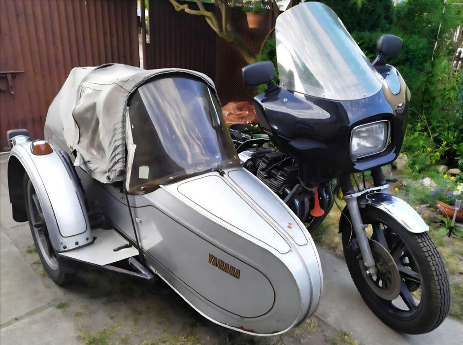 Yamaha XS 1100 78' z wózkiem bocznym, części. Unikat!