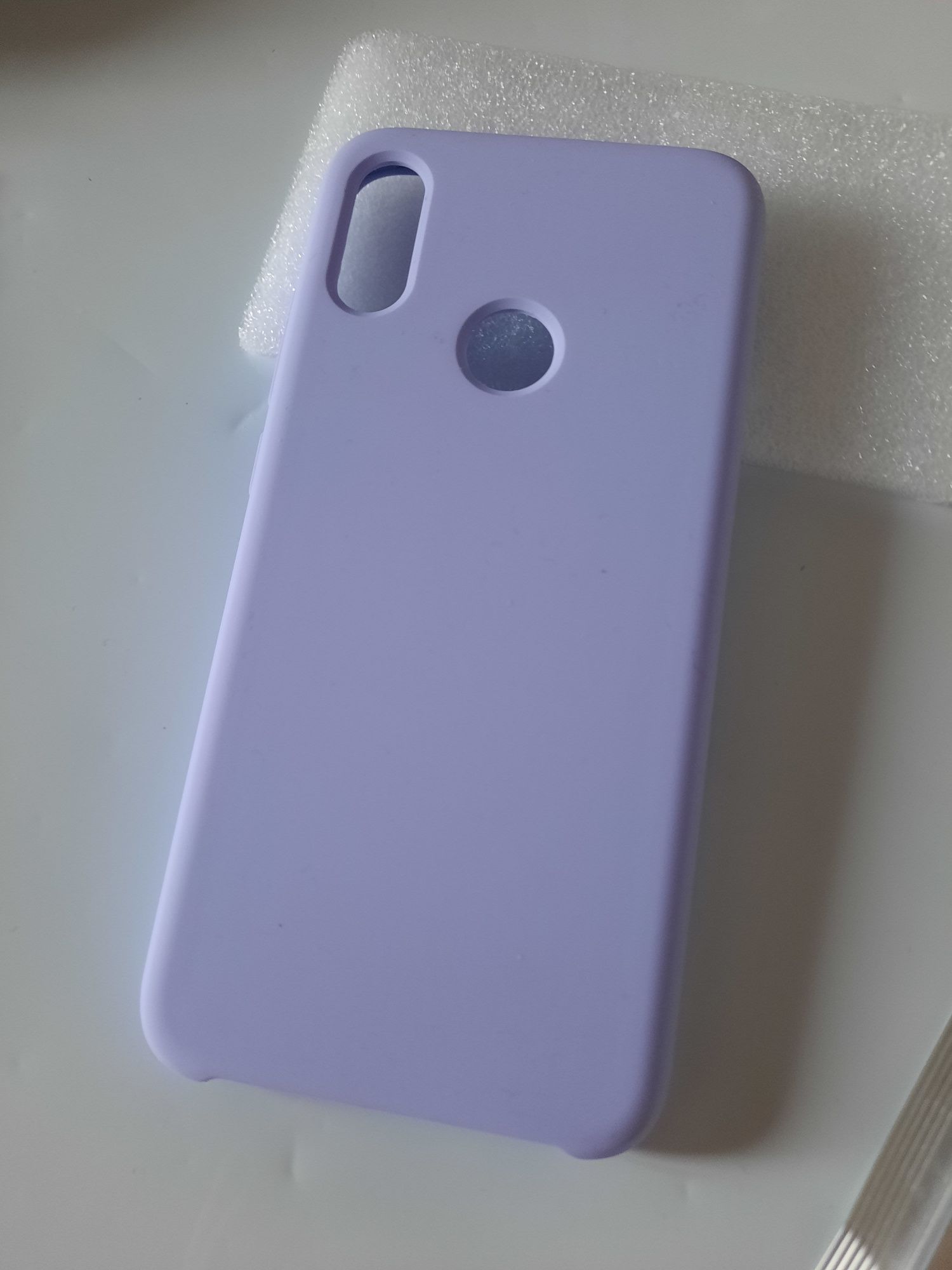 Etui obudowa na Xiaomi Redmi  7 silikon z mikrofibrą