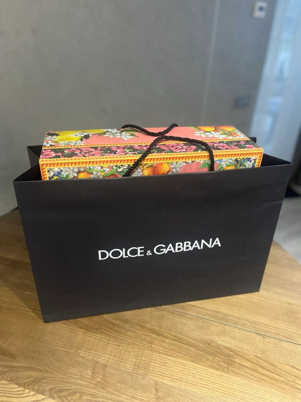 Кожаная чёрная сумка-тоут Dolce & Gabbana Sicily