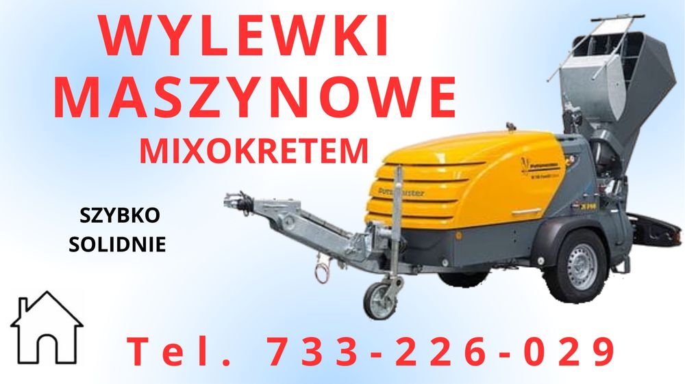Wylewki posadzki maszynowe Mixokretem Styrobet