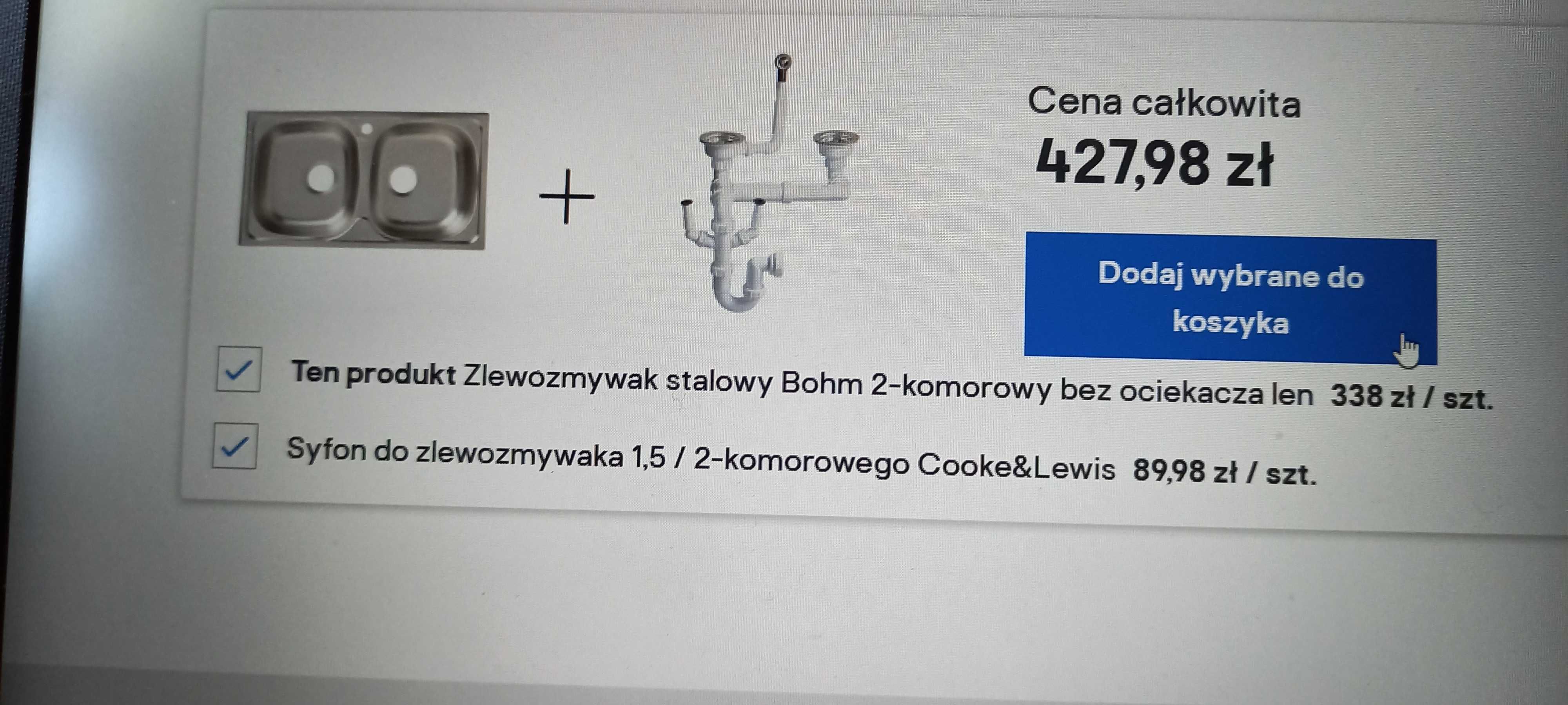 Zlewozmywak dwukomorowy FRANKE