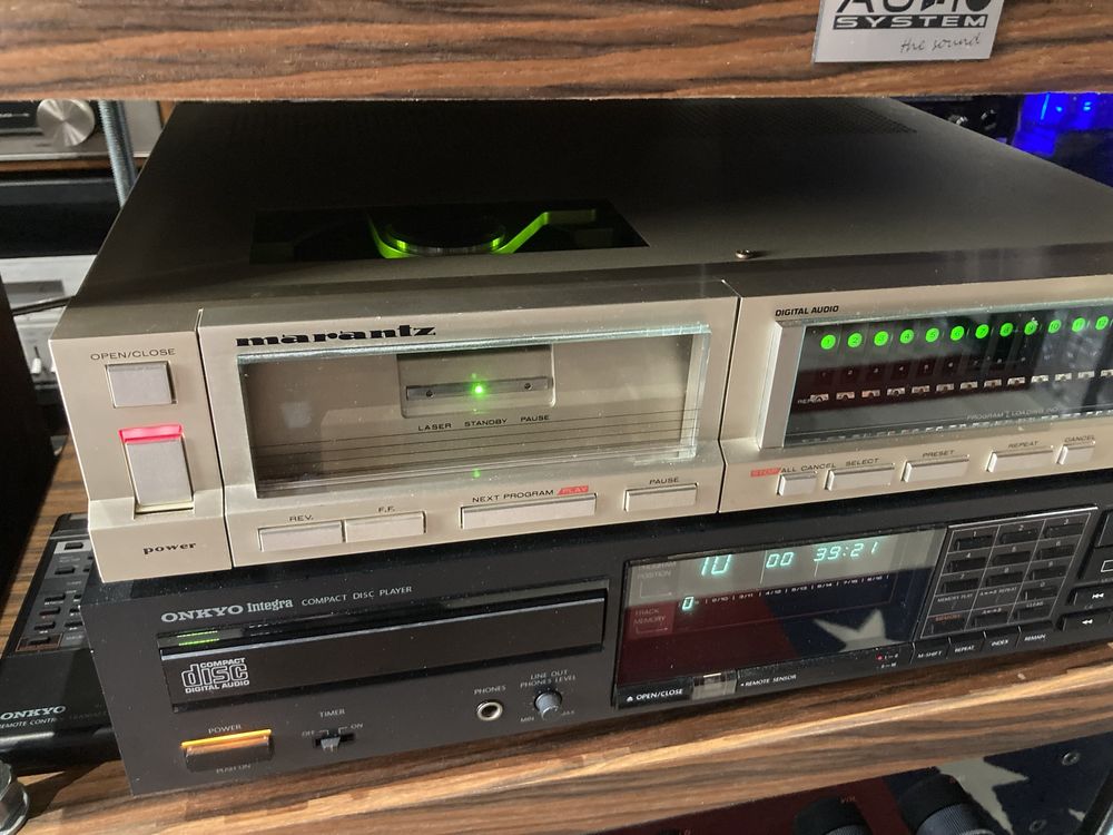 Retrospekcja Flagowy Marantz CD-73 Stan Kolekcjonerski .