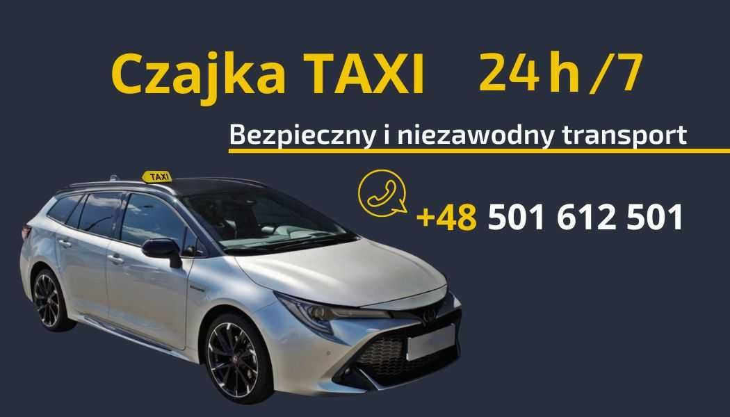 Czajka TAXI 7/24 B-stok transfer Modlin lotnisko Okęcie Warszawa 450zł