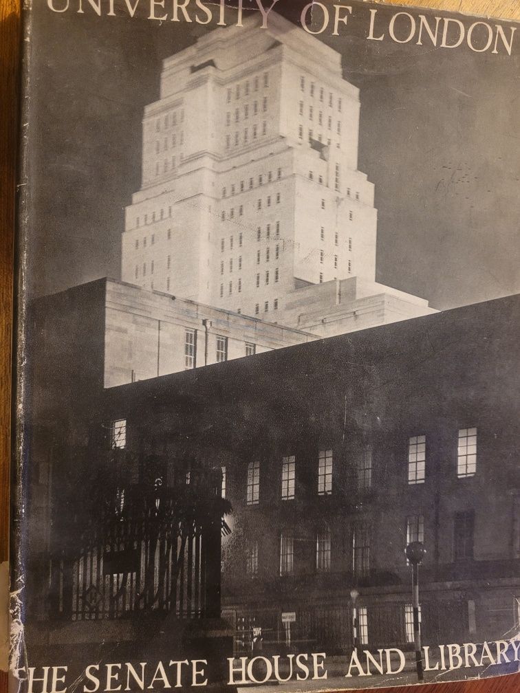 Album University of London / The Senat and Library 1938 Chiswick Press