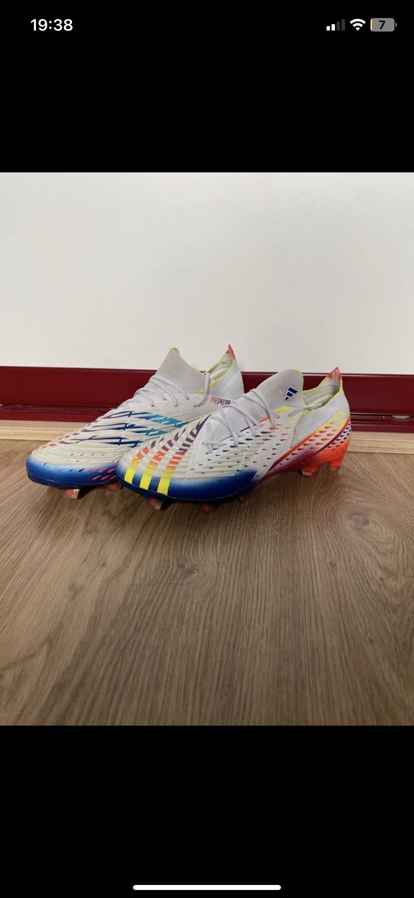 Buty piłkarskie Adidas predator edge.1 low ag