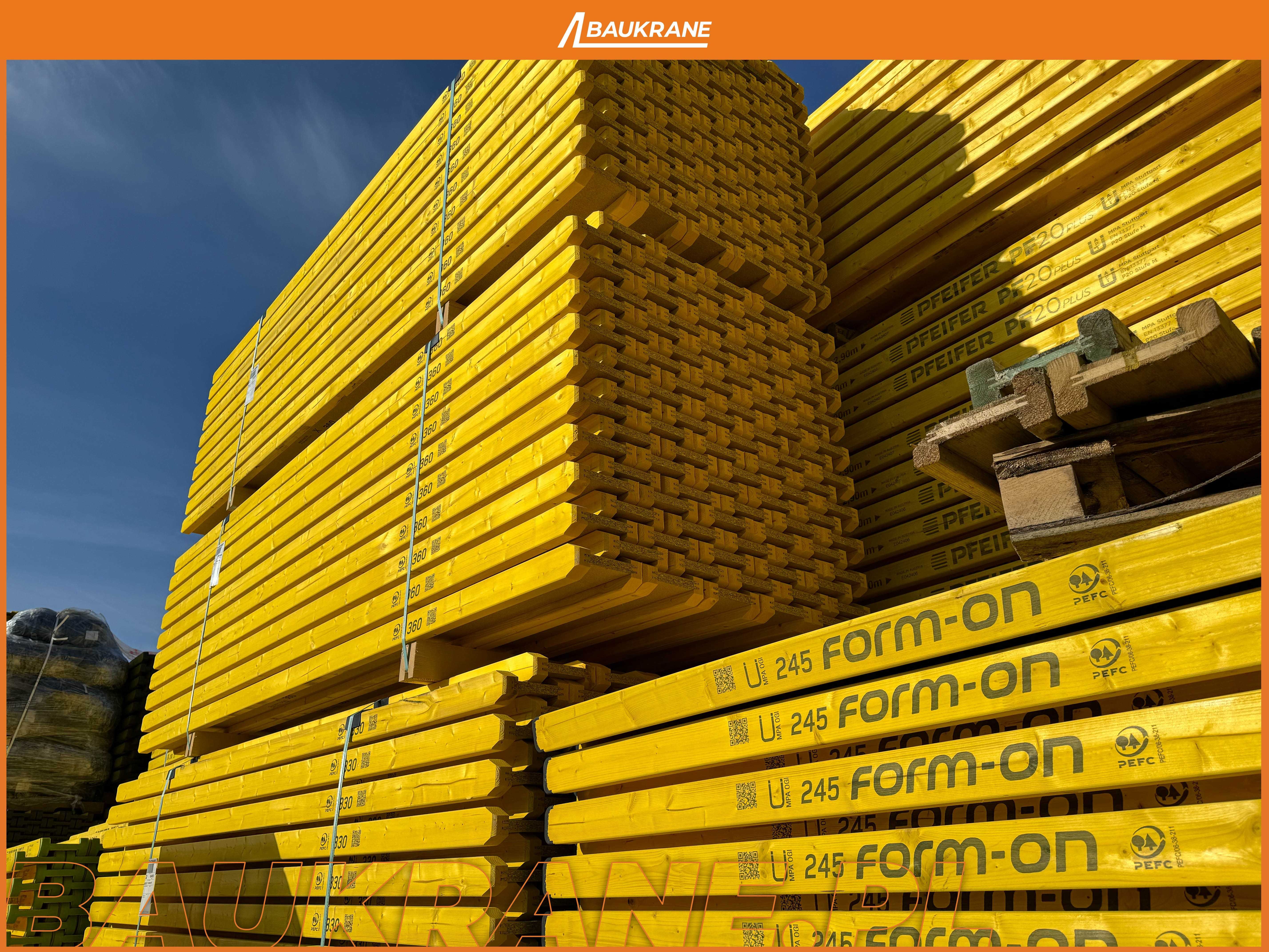 Doka stropowa drewniana dźwigar BT20 ECO