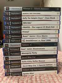 Variados jogos Playstation 2