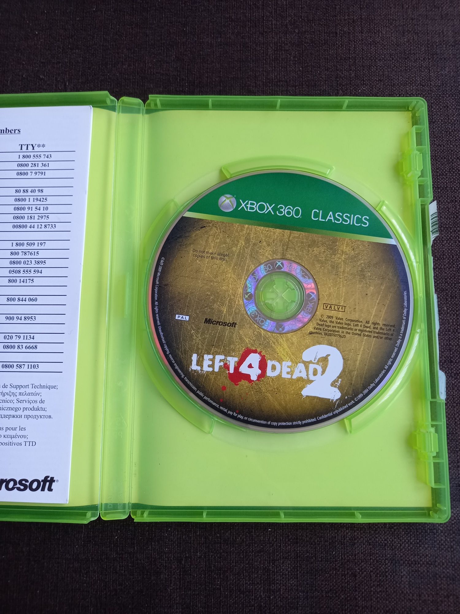 Gra Left 4 Dead na konsolę xbox 360