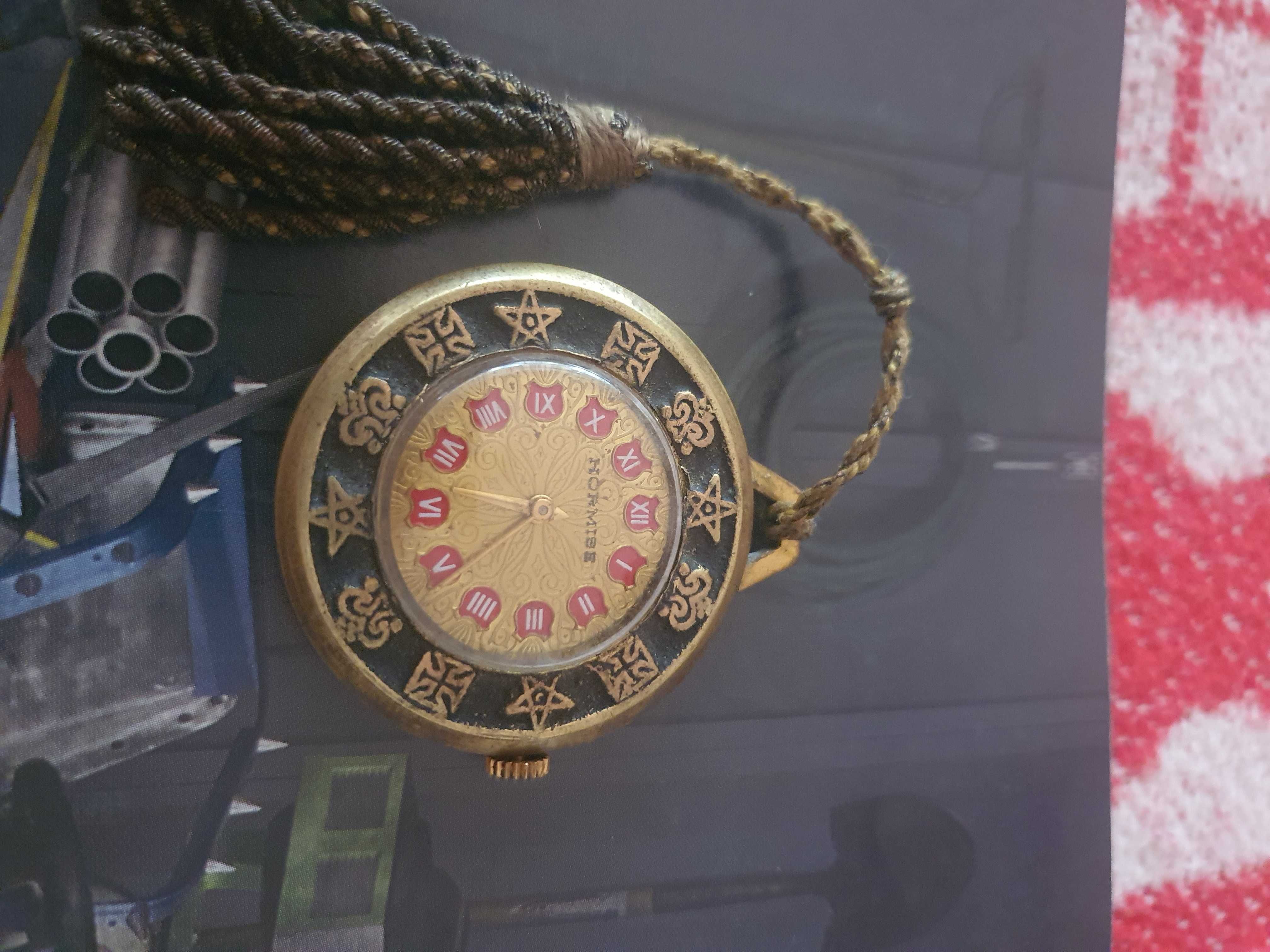 Relógio de bolso "Hormise" do Banco Nacional Ultra Marino Lisboa 1864