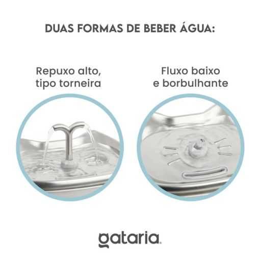 Fonte de água KITTO em aço inoxidável