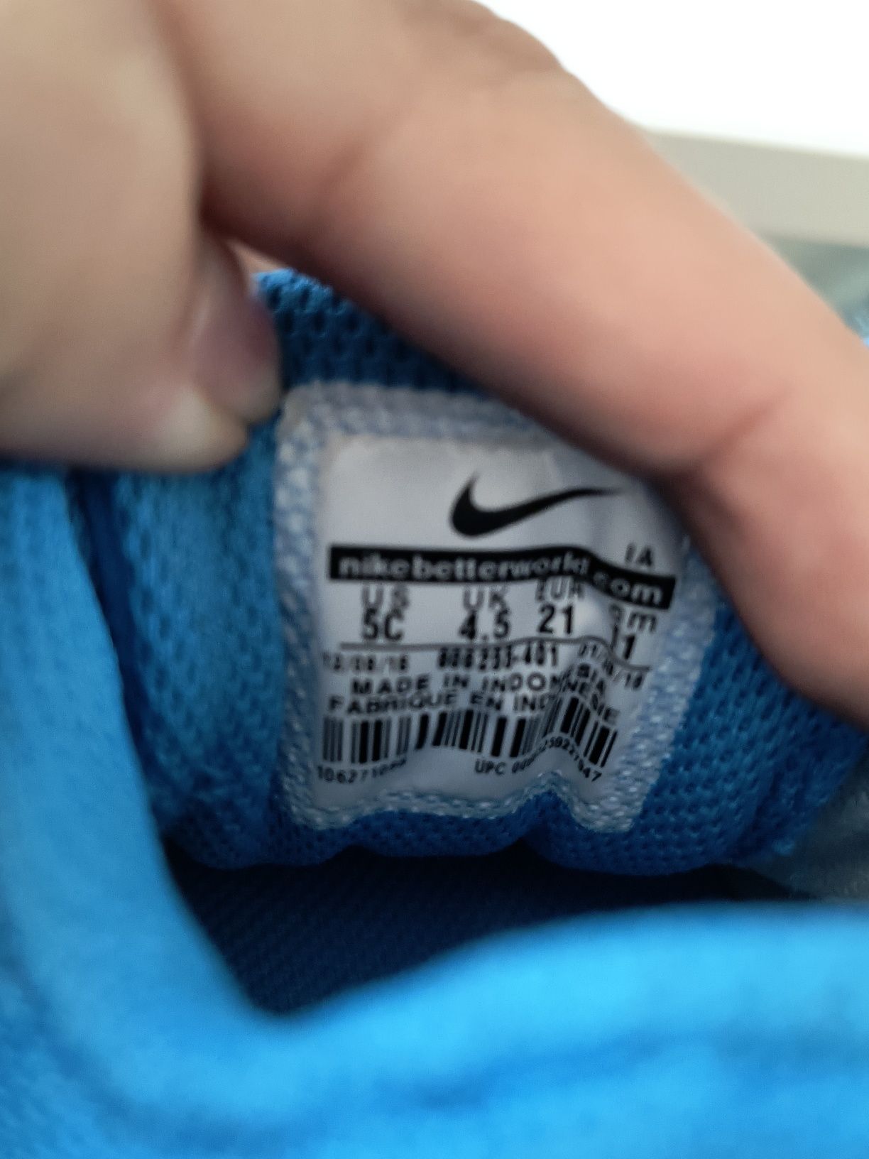 Buciki Nike, stan idealny