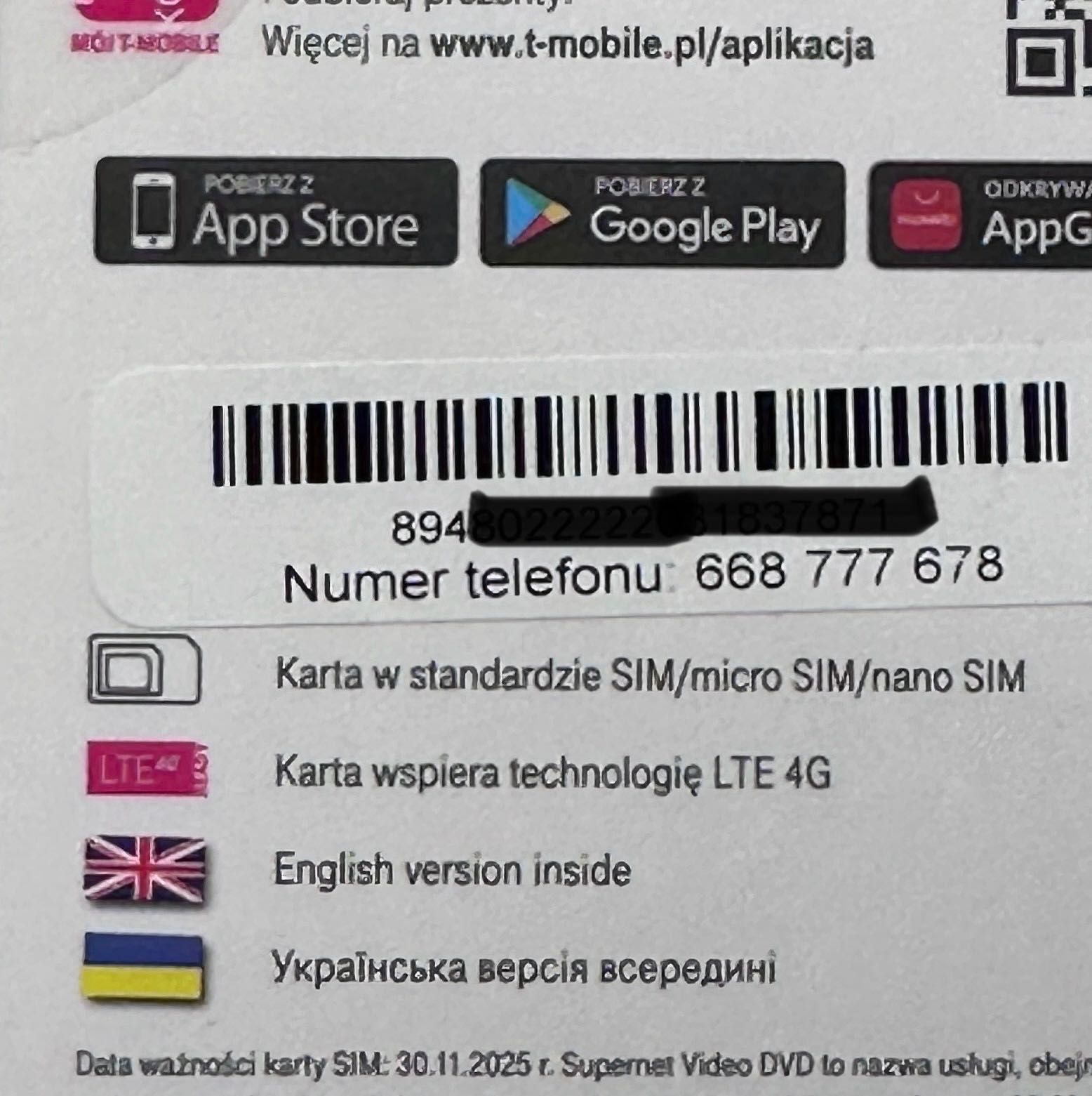 668_777_678 UNIKALNY złoty numer T-mobile NOWY starter do rejestracji