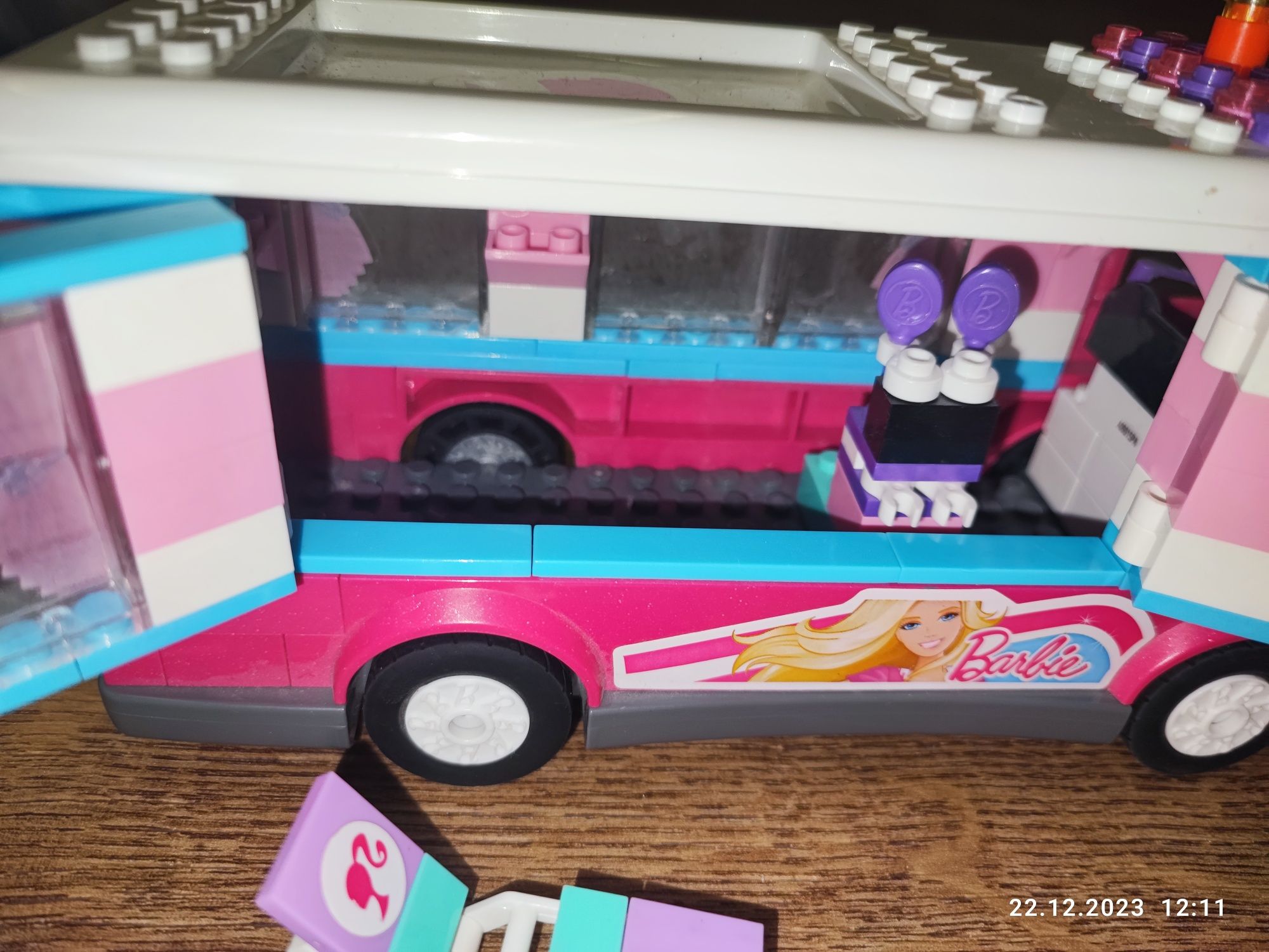 Кемпер Barbie Mega Blocks Luxe Camper 80293 Неполный