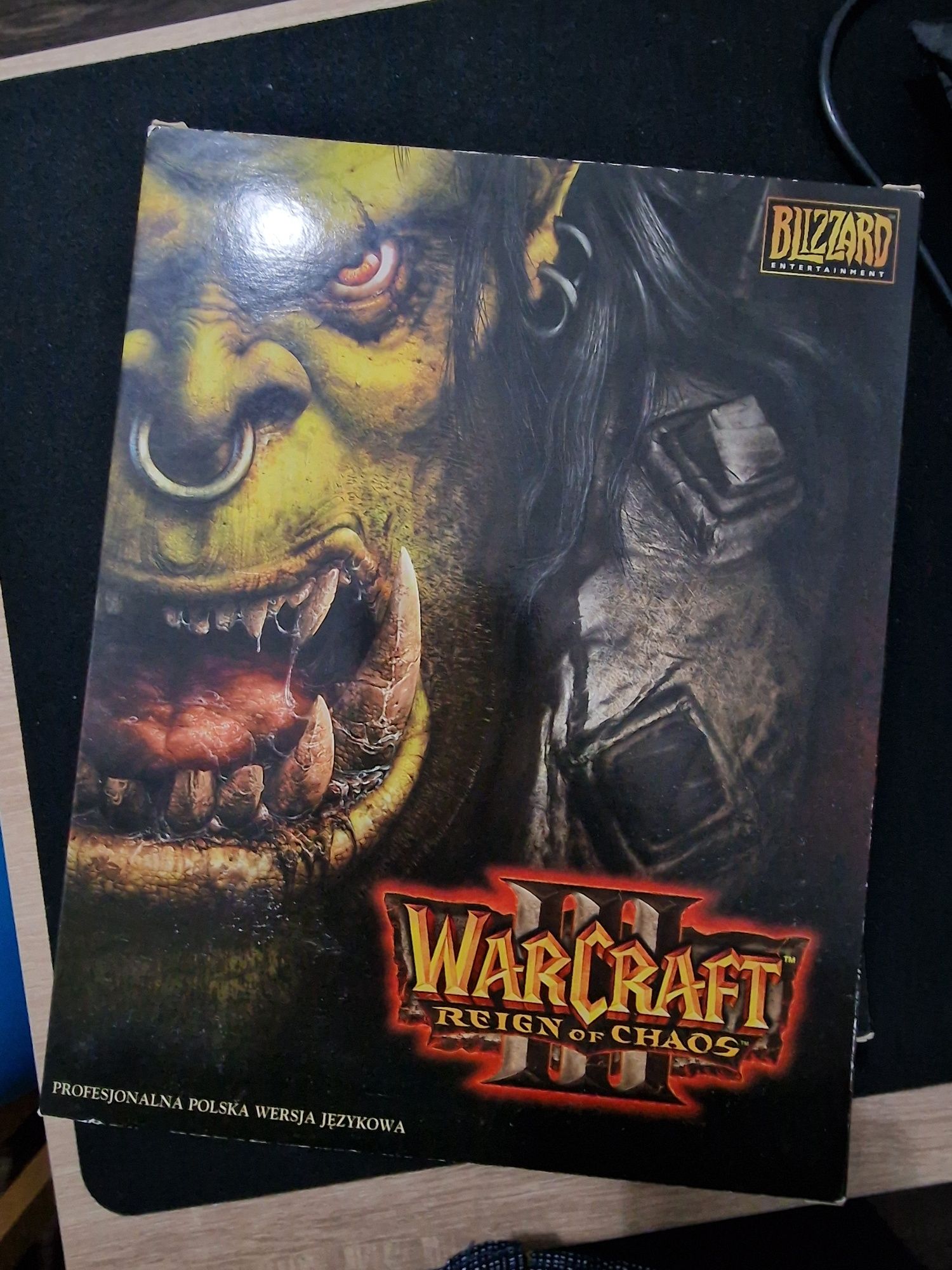 Warcraft 3 Box PL + Frozen throne - jedyny taki na olx