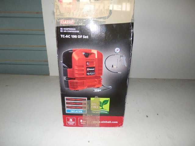 Einhell TC-AC 190 1 l 8 bar kompresor walizkowy