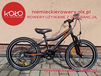 Rower dziecięcy ACTIVE koła 20 SHIMANO ALUMINIUM rabat polecam WYSYŁKA