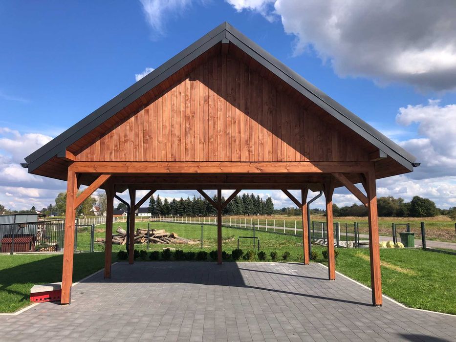 Wiata garażowa, Carport, Zadaszenie, BEZ POZWOLEŃ