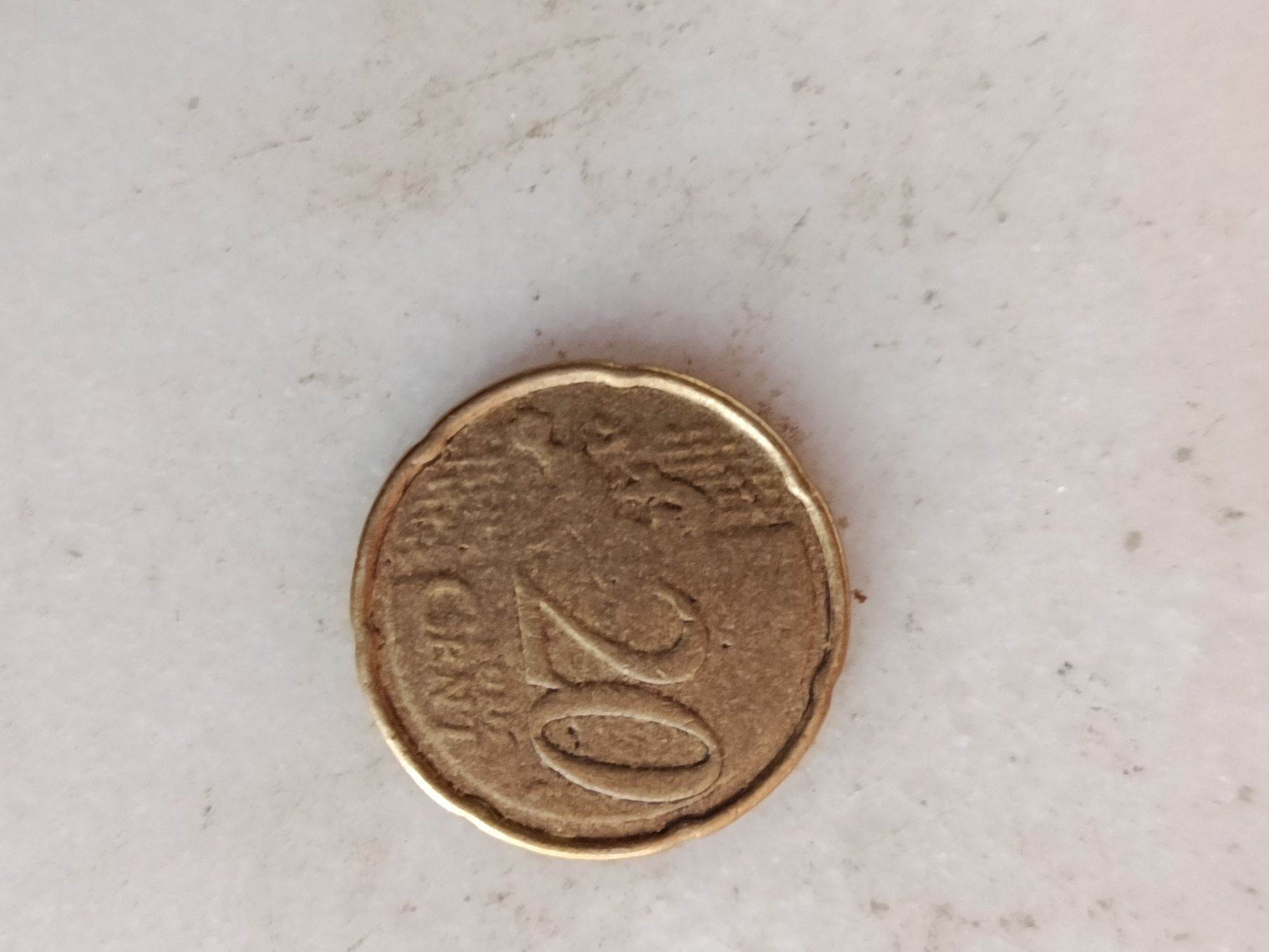 Moeda única de 20 cents