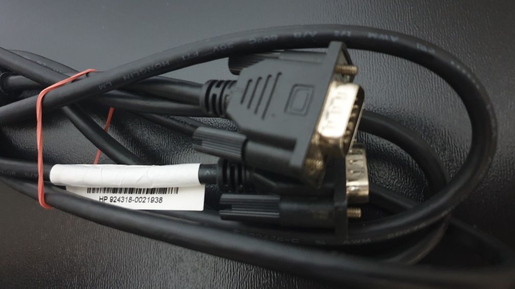 Kabel HP PC monitor 15pin dwustronne D-sub 2m