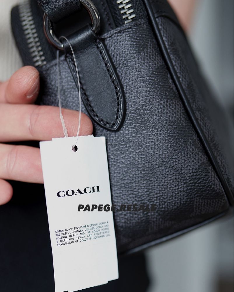 Сумка Coach ОРИГІНАЛ (Чорний)