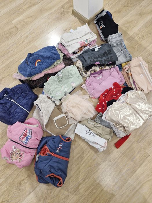 Paka ubranek dziewczynka 98