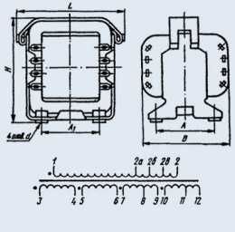 Трансформатор питания ТН60-220-400