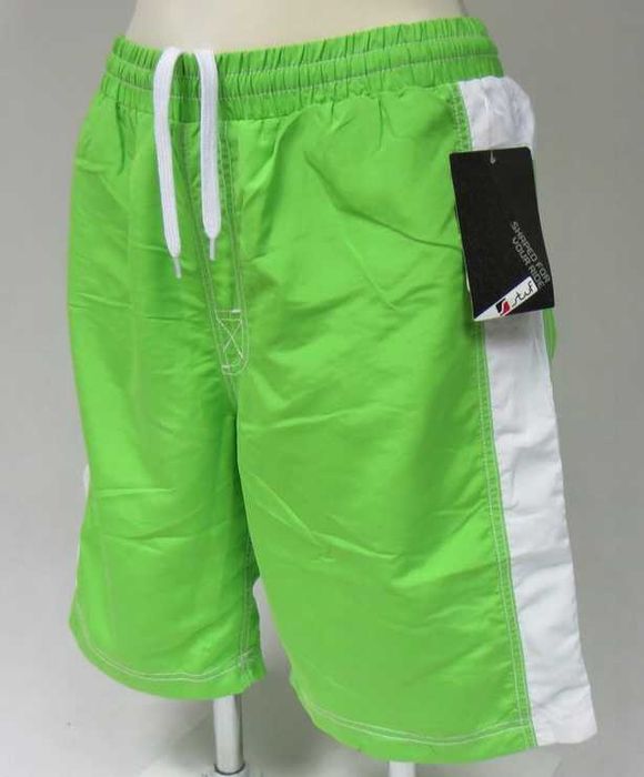 KRÓTKIE SPODENKI KĄPIELOWE basen plaża kąpielówki szybkoschnące 176 cm