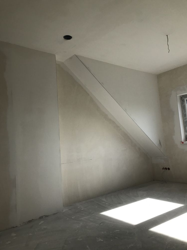Sufity podwieszane, Poddasza. Zabudowy gk. Ocieplenie wełną.  itp.