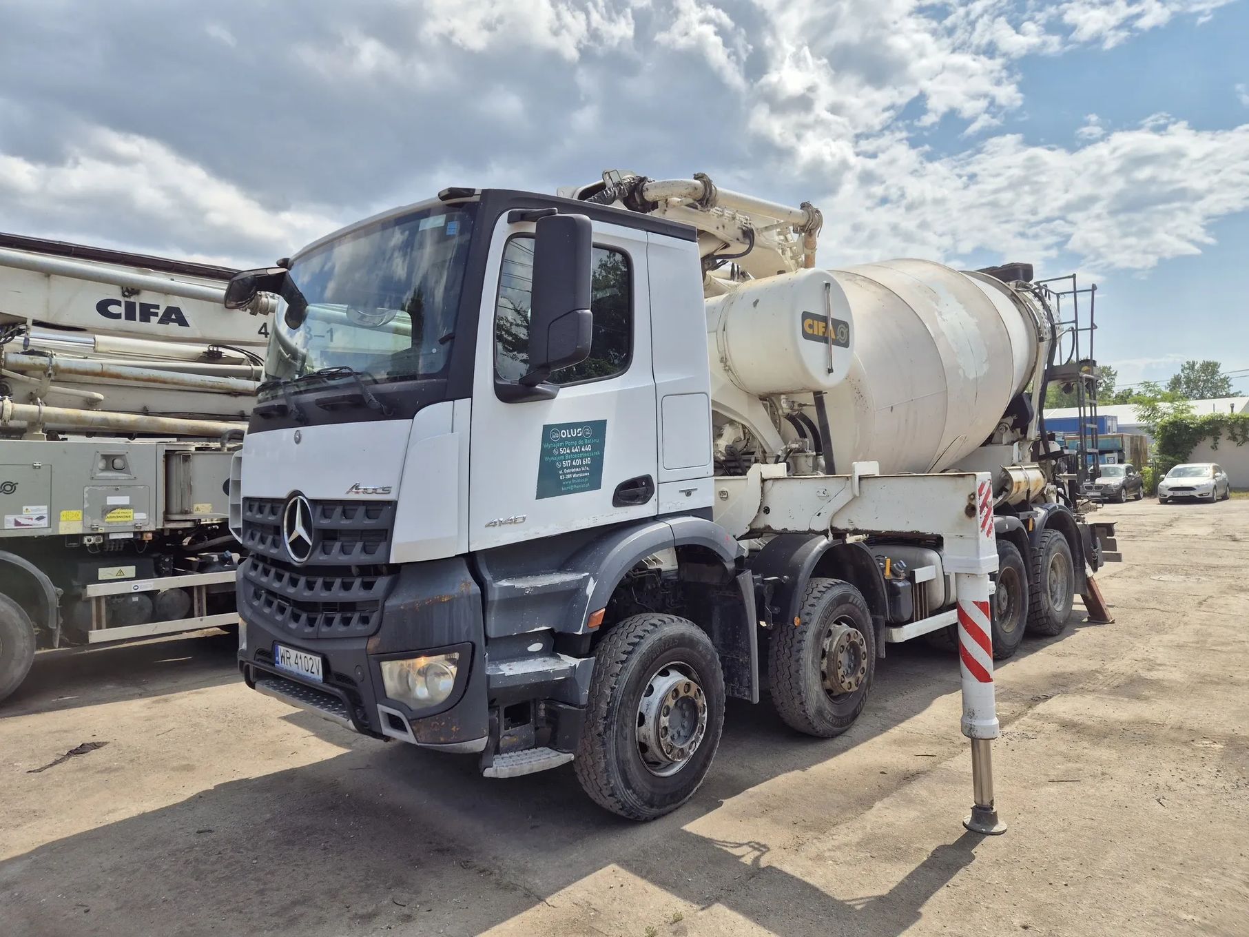 Mercedes-Benz Arocs 4140  CIFA 28 m PUMI