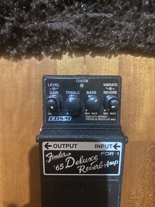 Boss FDR-1 Pre amp, eq, reverb, vibrato