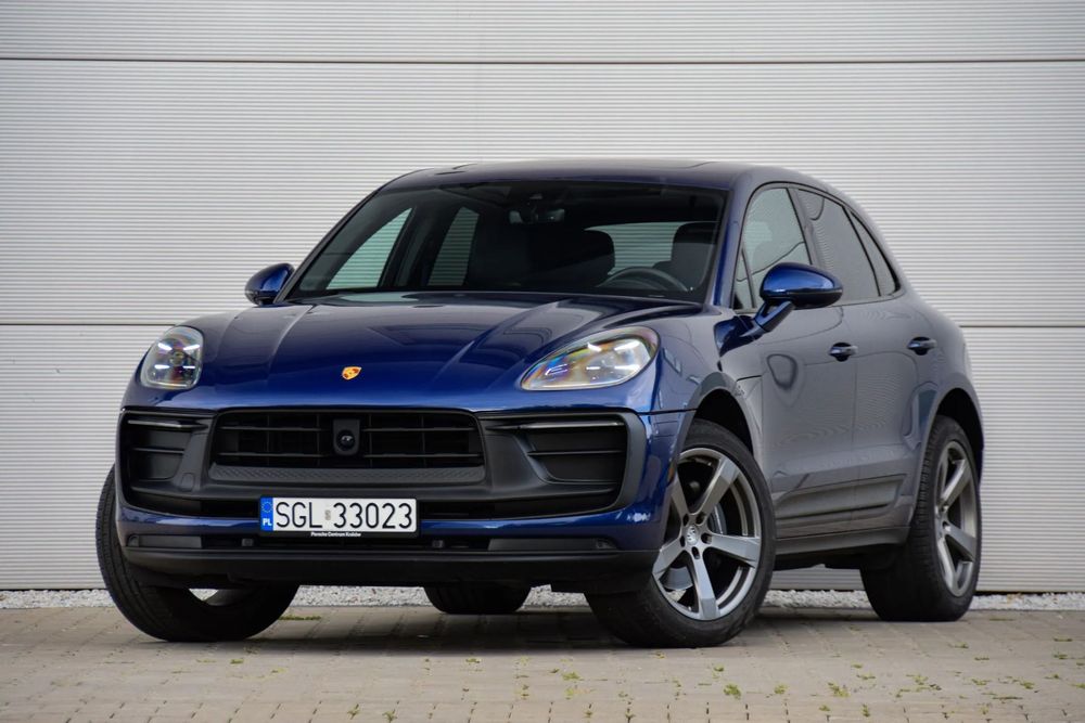 Porsche Macan 2022 Porsche Macan 2.0 265KM tylko 21000km w kolorze Gentian Blue ACC