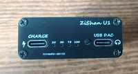 Zishan U 1 dac портативний ЦАП підсилювач для навушників звукова карта