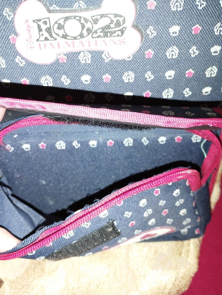 Estojo escolar vintage 102  Dálmatas (tem uns 35 anos )