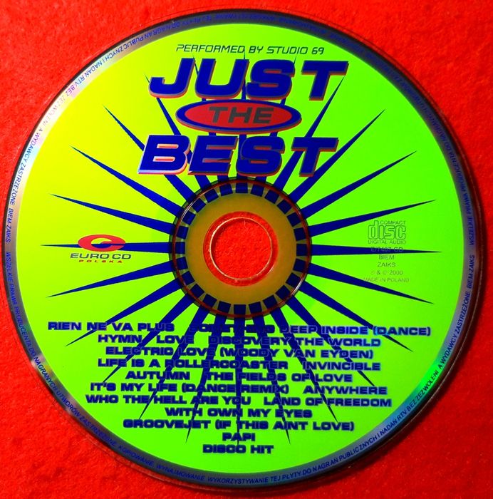 Studio 69 - Just The Best (CD, 2000)