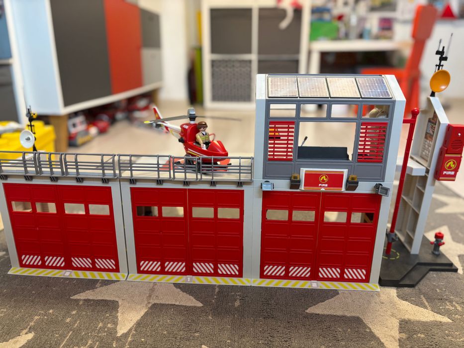 Remiza i pojazdy Playmobil