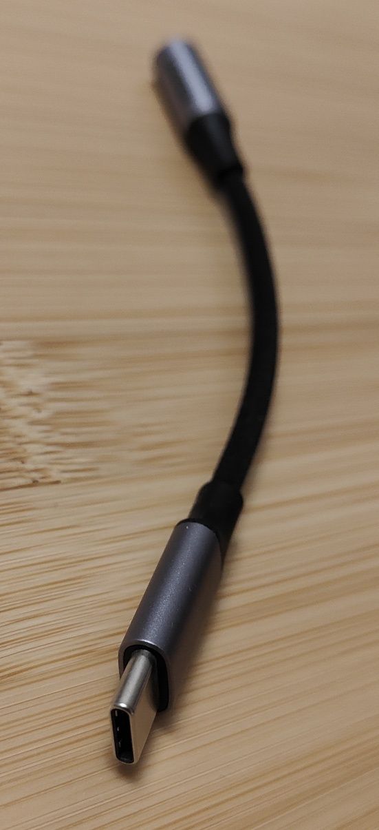 Цап DAC і підсилювач для навушників UGREEN AV161 USB Type-C to 3.5mm