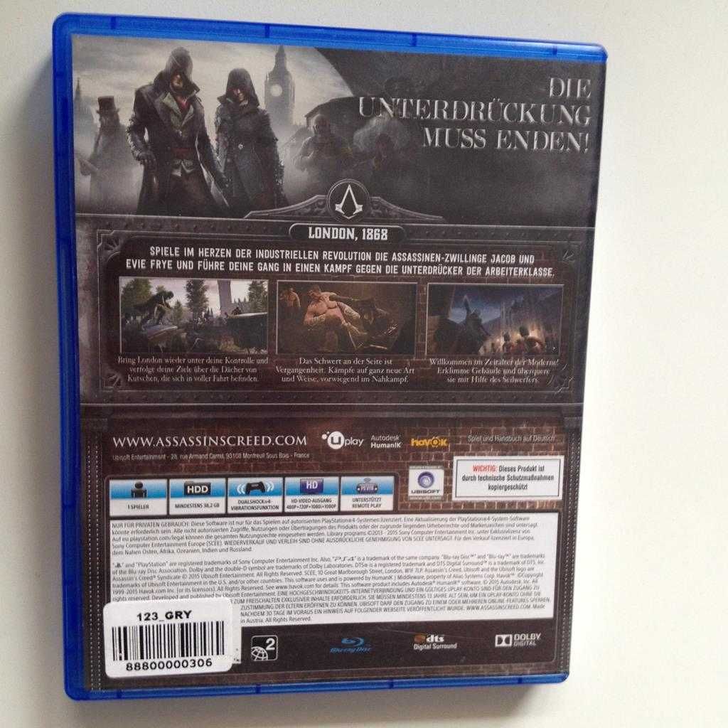 Assassin's Creed Syndicate PL PlayStation 4 PS4 Sklep W-wa Ursynów