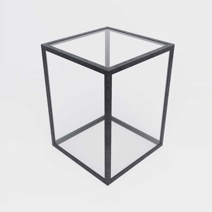 szklana gablotka / box / kubik/ mini szklarnia 15x15x20 cm