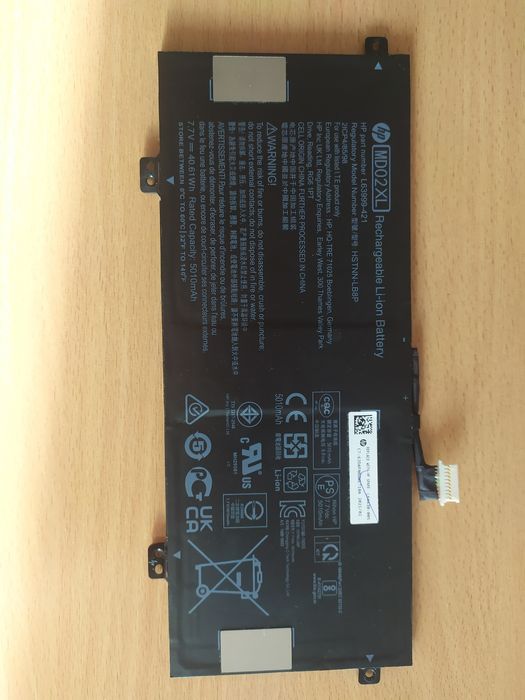 Акумулятор батарея HP MD02 XL