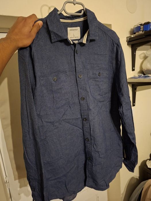 Camisa da SpringField, Tamanho L, Regular Fit
