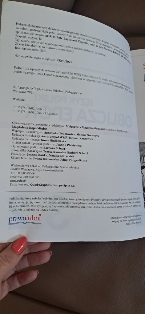 Oblicza Epok 3.2 zakres podstawowy i rozszerzony