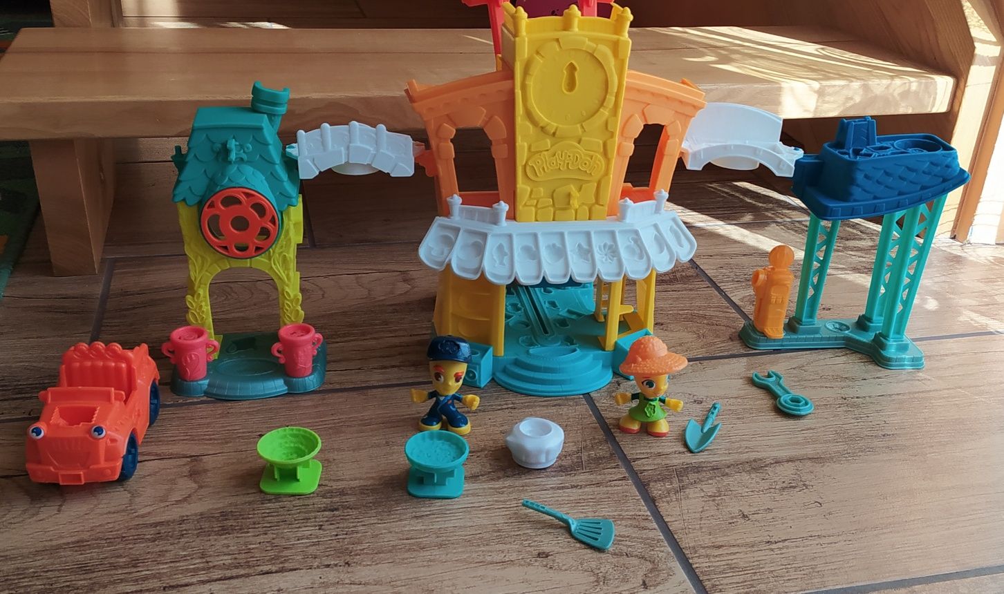 Wysyłka Orlen Paczkomat Poczta Polska Duży zastaw playdoh town 3w1 pre